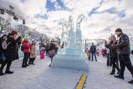 В Москве открывается фестиваль скульптур из льда и снега - Российская газета