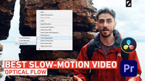 slow motion video optical flow tips