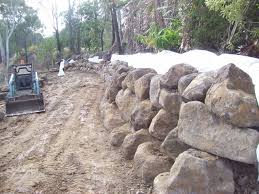Rock Wall Construction In Bundaberg