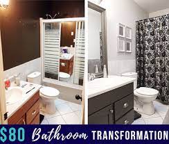 how to update a bathroom on a budget