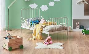 toddler bed and a twin bed