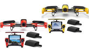 off on parrot bebop drone with