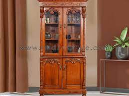 Display Cabinet With Glass Doors For