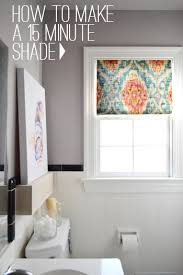 How To Make A Diy Window Shade In 15