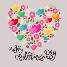 200 free pictures of hearts & love hearts: Happy Valentine S Day Heart Made Of Flowers And Hearts 1937235 Vector Art At Vecteezy