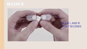 sony wf 1000xm3 earbuds how to pair