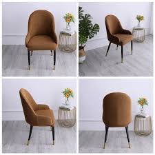 1pc Wing Back Dining Chair Cover