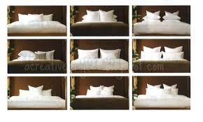 bed pillows bedroom arrangement