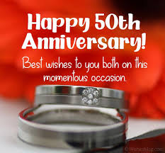 50th wedding anniversary wishes and