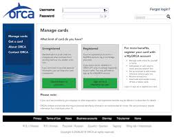 Check your gift card balance to see what else you can do. Orca Card