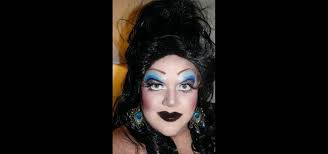 drag queen count dracula makeup look