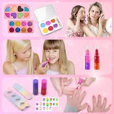 auney 80 pcs kids makeup kit for s