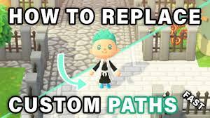 how to replace custom paths easily