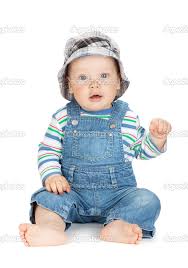 small cute baby boy stock photo by