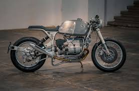 is a custom cafe racer sprinkled with