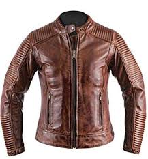 men s distressed brown leather jacket