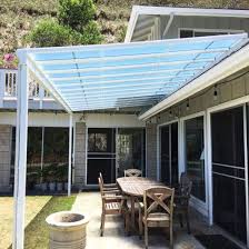 Solid Polycarbonate Awning Canopies