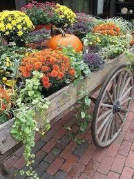 Garden Cart Garden Wagon Fall Wagon Decor