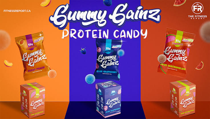 Gummy Gainz Protein Candy (Protein Gummies) in Vancouver