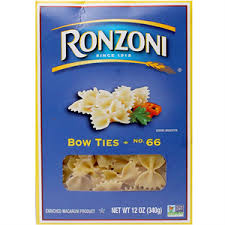 ronzoni bow ties 12 oz freddy s on m