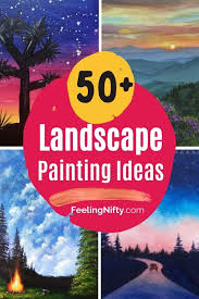Landscape Painting Ideas For Beginners