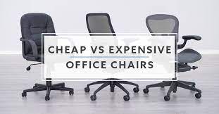 vs expensive office chairs