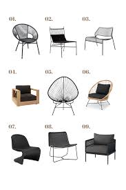 outdoor accent chair roundup the