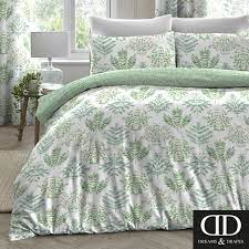 emily green print duvet cover sets and