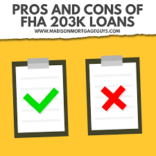 pros and cons of fha 203k loan