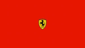 ferrari minimal logo 5k wallpaper hd