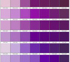 pantone color chart