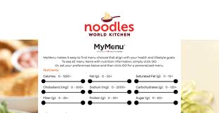 noodles adds zucchetti and nutrition