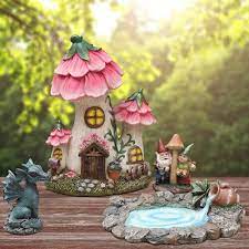 Fairy Garden Decor Gnome House Kit