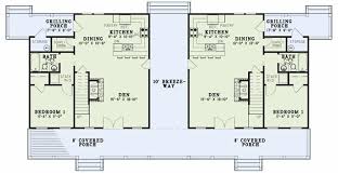 Duplex Plan With Breezeway 3 Bdrm 1