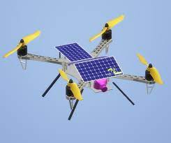 self charging solar surveillance drone