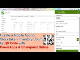 This app tracks items by category, id tag, location, value, and even can include a product image. Powerapps Barcode Scanner Mobile App For Inventory Stocktake By Qr Code Powerapps Sharepoint Youtube