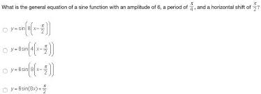 General Equation Of A Sine Function