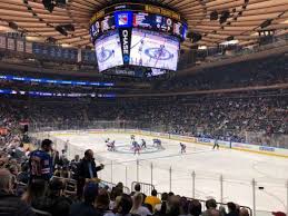 Madison Square Garden Section 120 Home Of New York Rangers