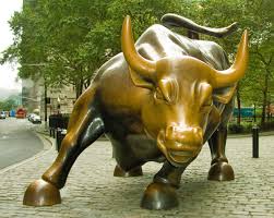 Image result for charging bull of wall street