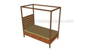 Canopy Bed Plans Howtospecialist