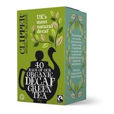 clipper organic decaf green tea 40