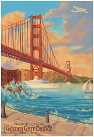 Golden Gate Bridge Posters Wall Art