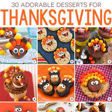 These easy recipes are packed with seasonal fall flavors, come. 30 Adorable Thanksgiving Desserts Chickabug