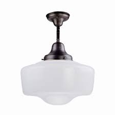 This flush mount ceiling light comes with all mounting hardware you need to make the installation a very easy and simple process. Schoolhouse 18 Inch Semi Flushmount 6xedy Pine Lighting