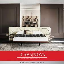 Seasonal collection of beds, bedside tables, and storage available Marlon Bed Cattelan Italia Dubai Luxury Furniture Bedroom Design Master Bedroom Interior Design