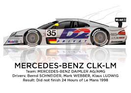 mercedes benz clk lm n 35 24 hours of