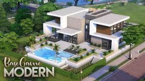 Houses Sims 4 Modern House