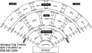 Advance Tickets Seating Charts