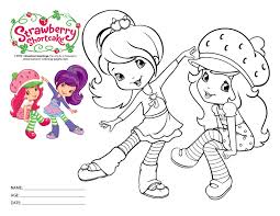 Gambar mewarnai untuk anak paud, tk dan sd sebagai contoh cara menggambar dan mewarnai. Beautiful Strawberry Shortcake Coloring Page For Kids Of A Cute Cartoon Colour Drawing Hd Wallpaper Colours Drawing Wallpaper