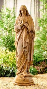 Our Lady Of Lourdes Unique Stone